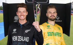 टी-२० विश्वकप पहिलो सेमिफाइनलमा न्युजिल्यान्ड र दक्षिण अफ्रिका भिड्दै