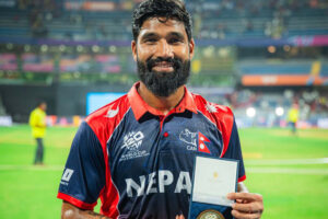 दीपेन्द्रको कप्तानीमा यूएईसँगको टी-२०आई शृंखला खेल्ने नेपाली टोलीको घोषणा